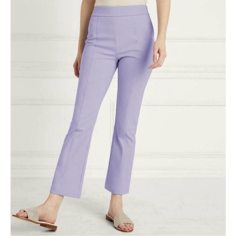 NWT Hill House Home The‎ Claire Mid-Rise Straight Leg Pant in Lavender Purple